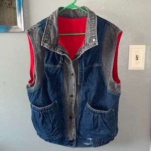 Vintage Jean Vest